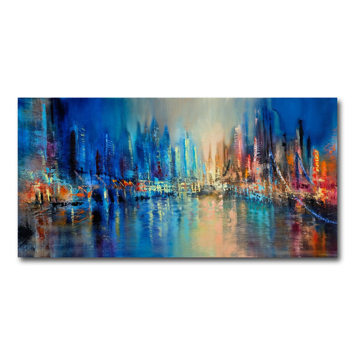 AUTO-MOCKUP WHITE | the town | 1 Piece | Gallery Wrap Canvas | group=2x1