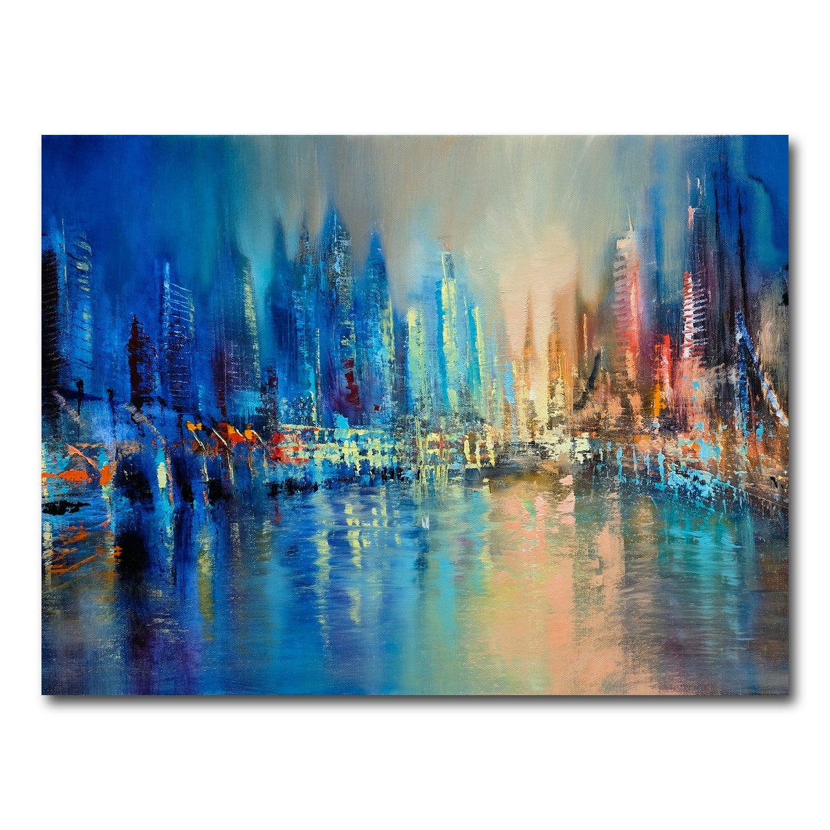 AUTO-MOCKUP WHITE | the town | 1 Piece | Gallery Wrap Canvas | group=4x3