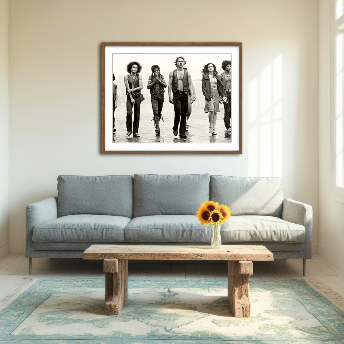 AUTO-MOCKUP ROOM | The Warriors Wall Art