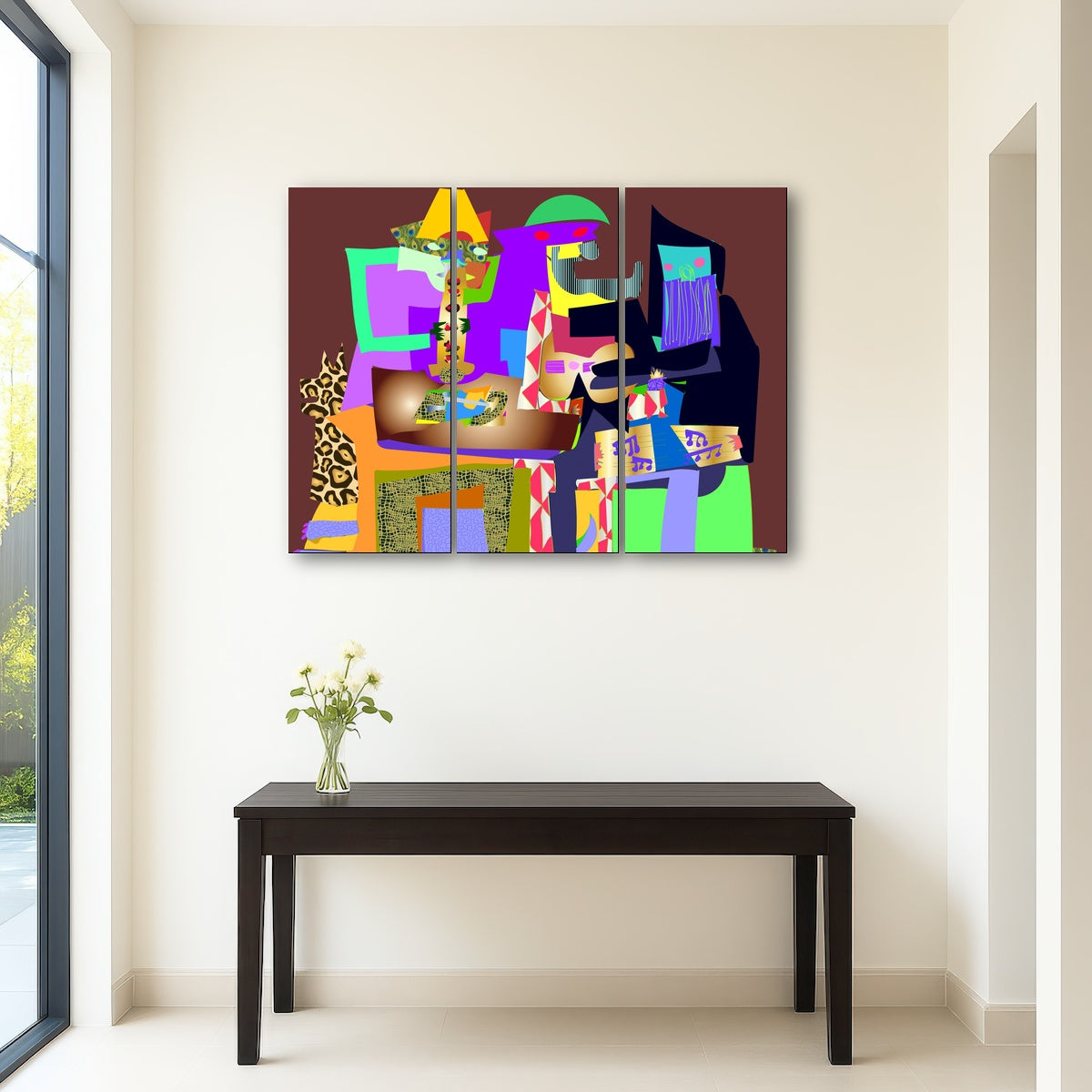 AUTO-MOCKUP ROOM | three musicians