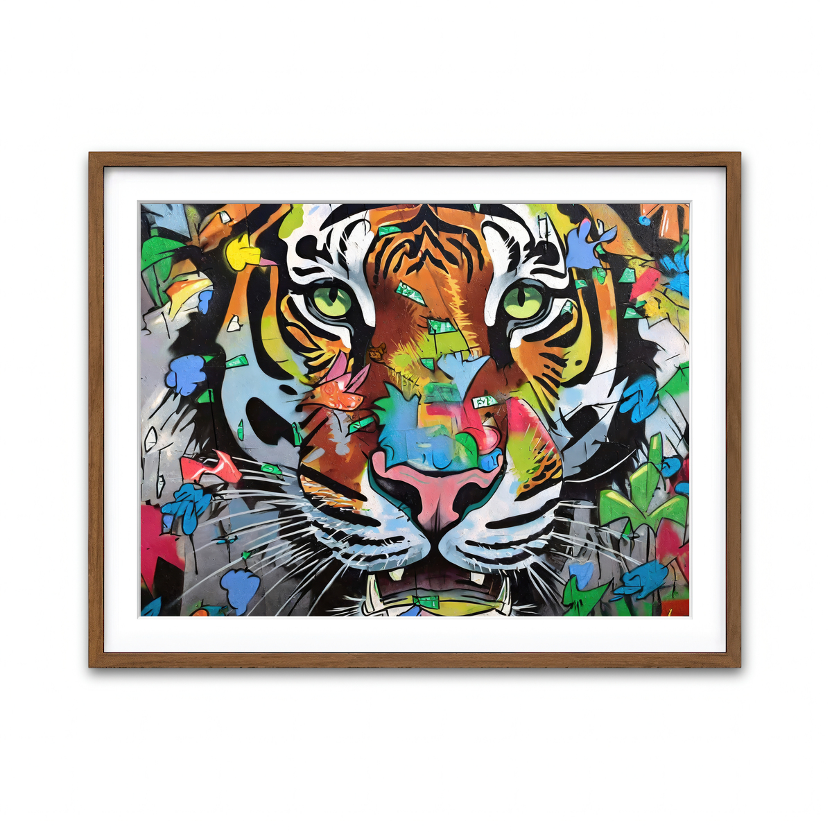 Framed Print 4x3 Walnut