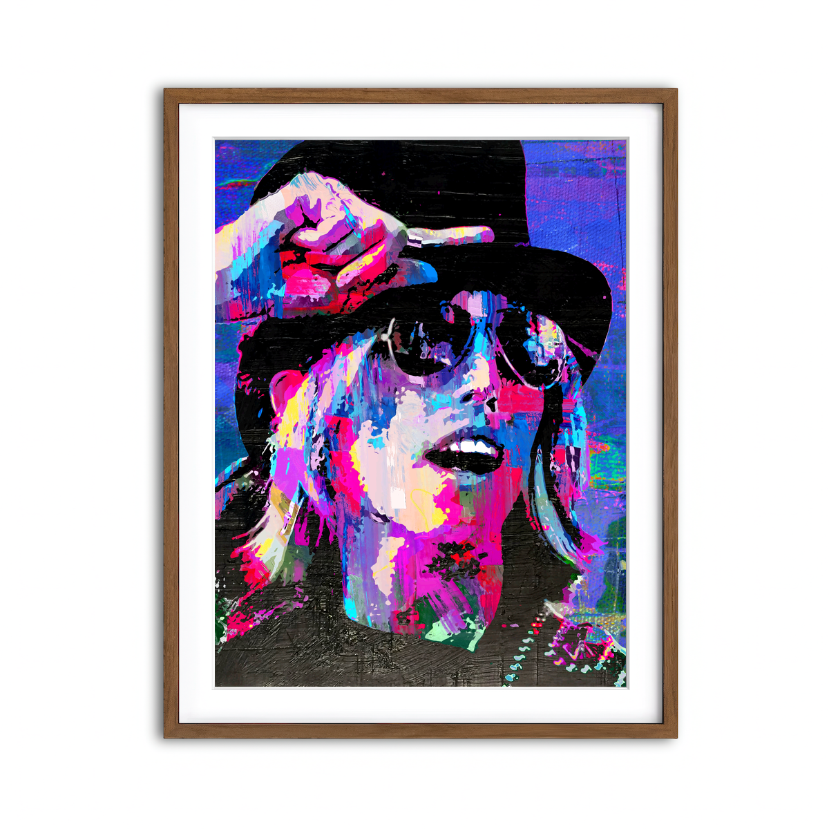 Framed Print 3x4 Walnut