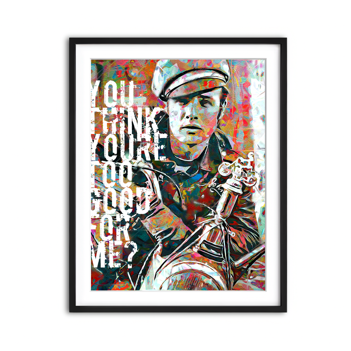 Framed Print 3x4 Black