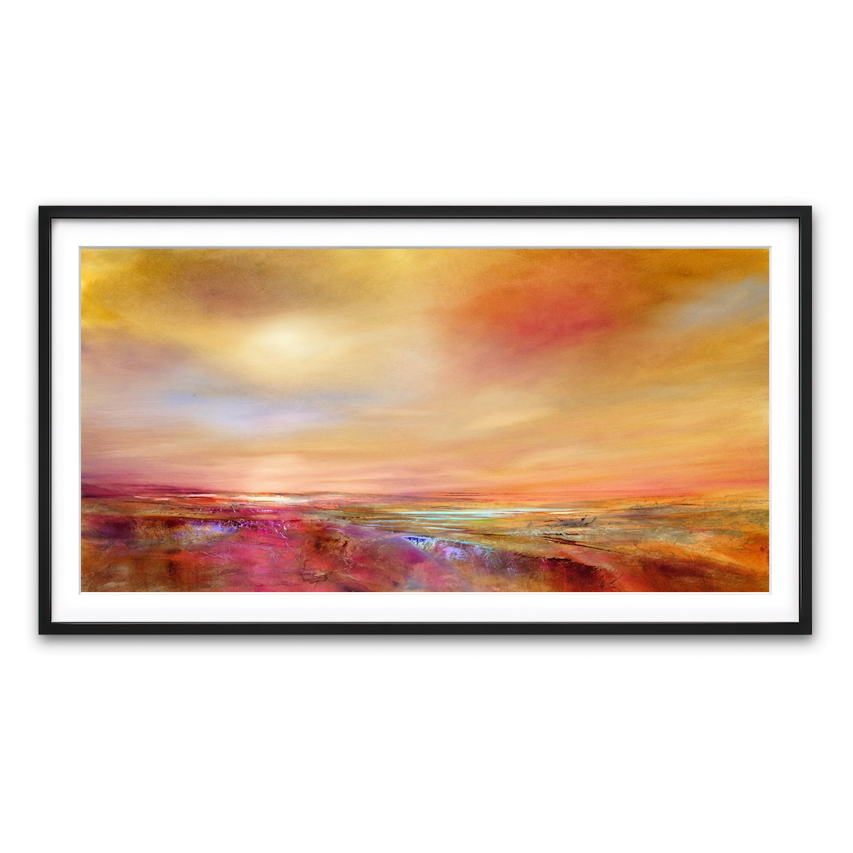 Framed Print 2x1 Black