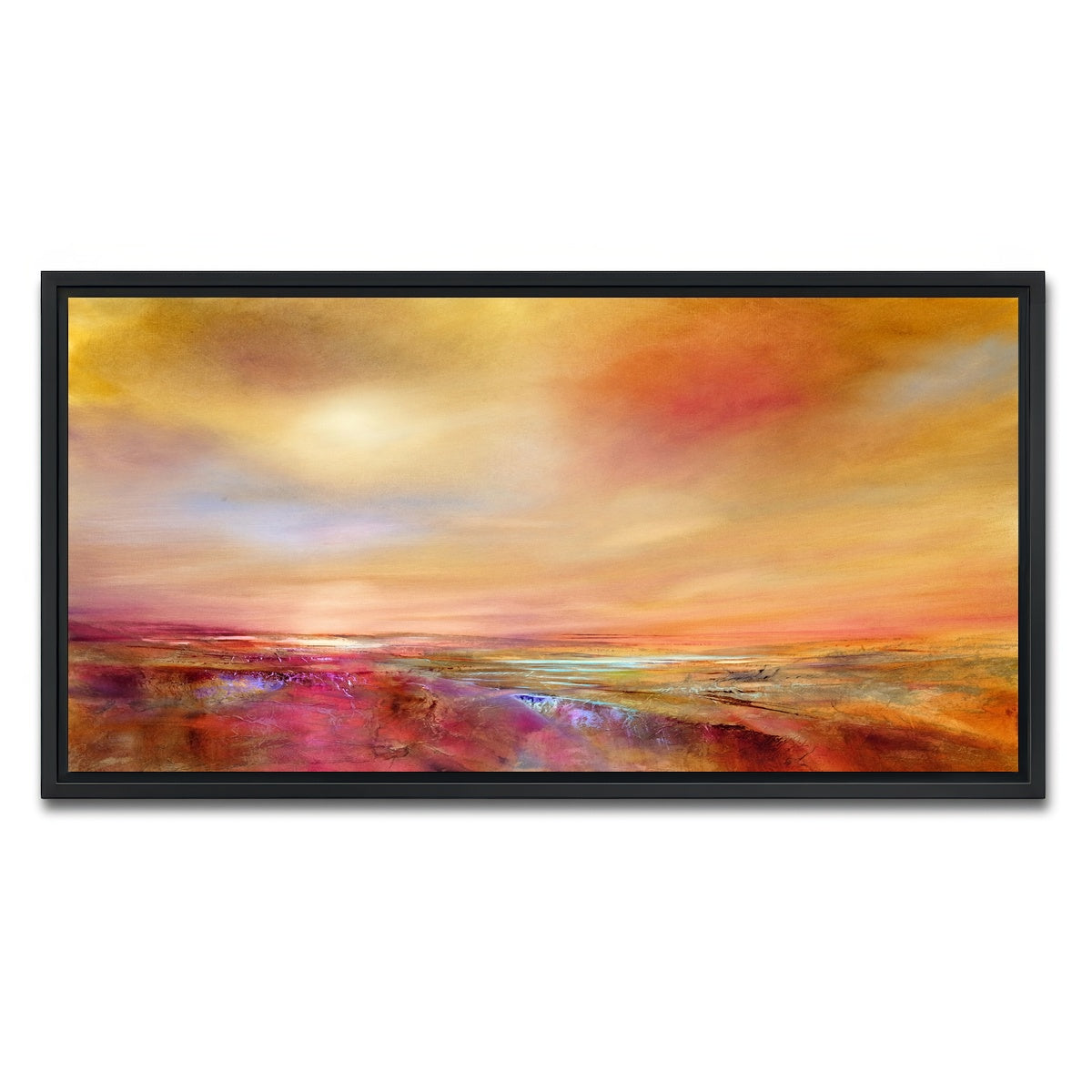 AUTO-MOCKUP WHITE | touch the sky | 1 Piece | Black Framed Canvas | group=2x1