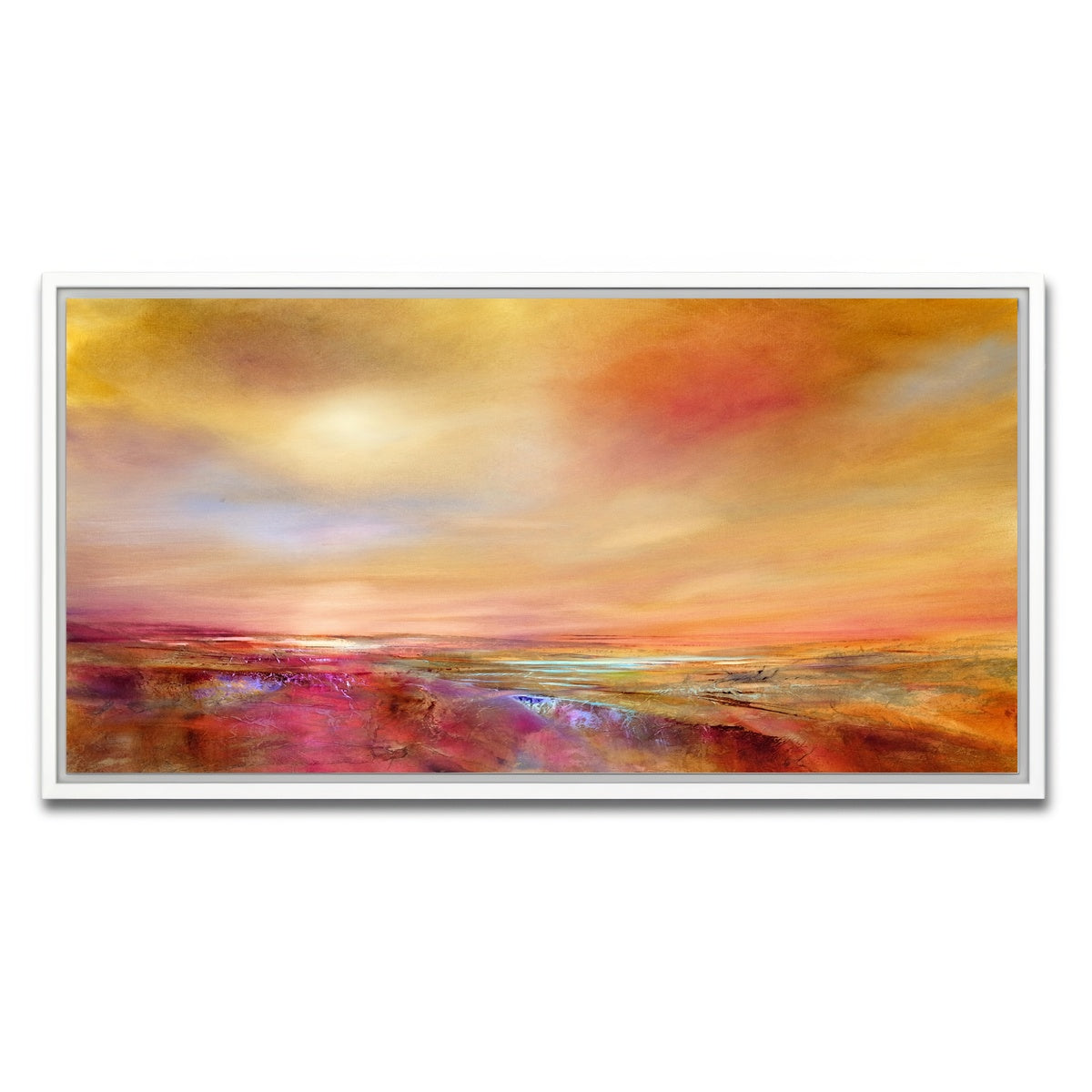 AUTO-MOCKUP WHITE | touch the sky | 1 Piece | White Framed Canvas | group=2x1