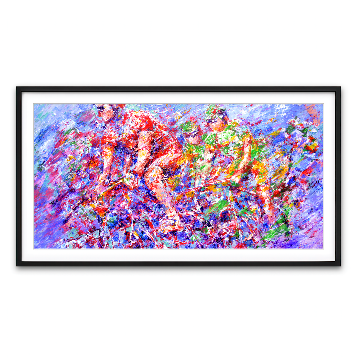 Framed Print 2x1 Black