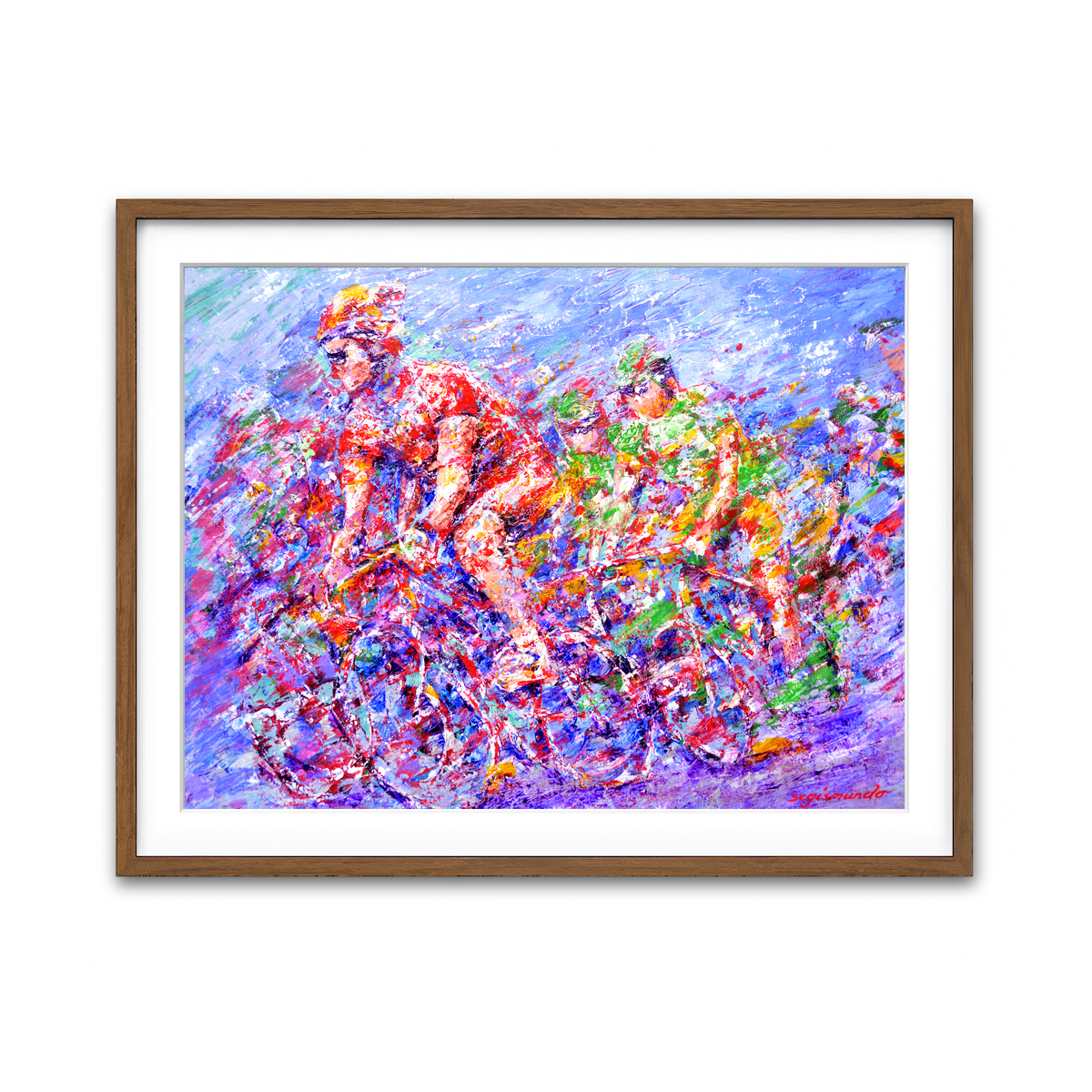 Framed Print 4x3 Walnut