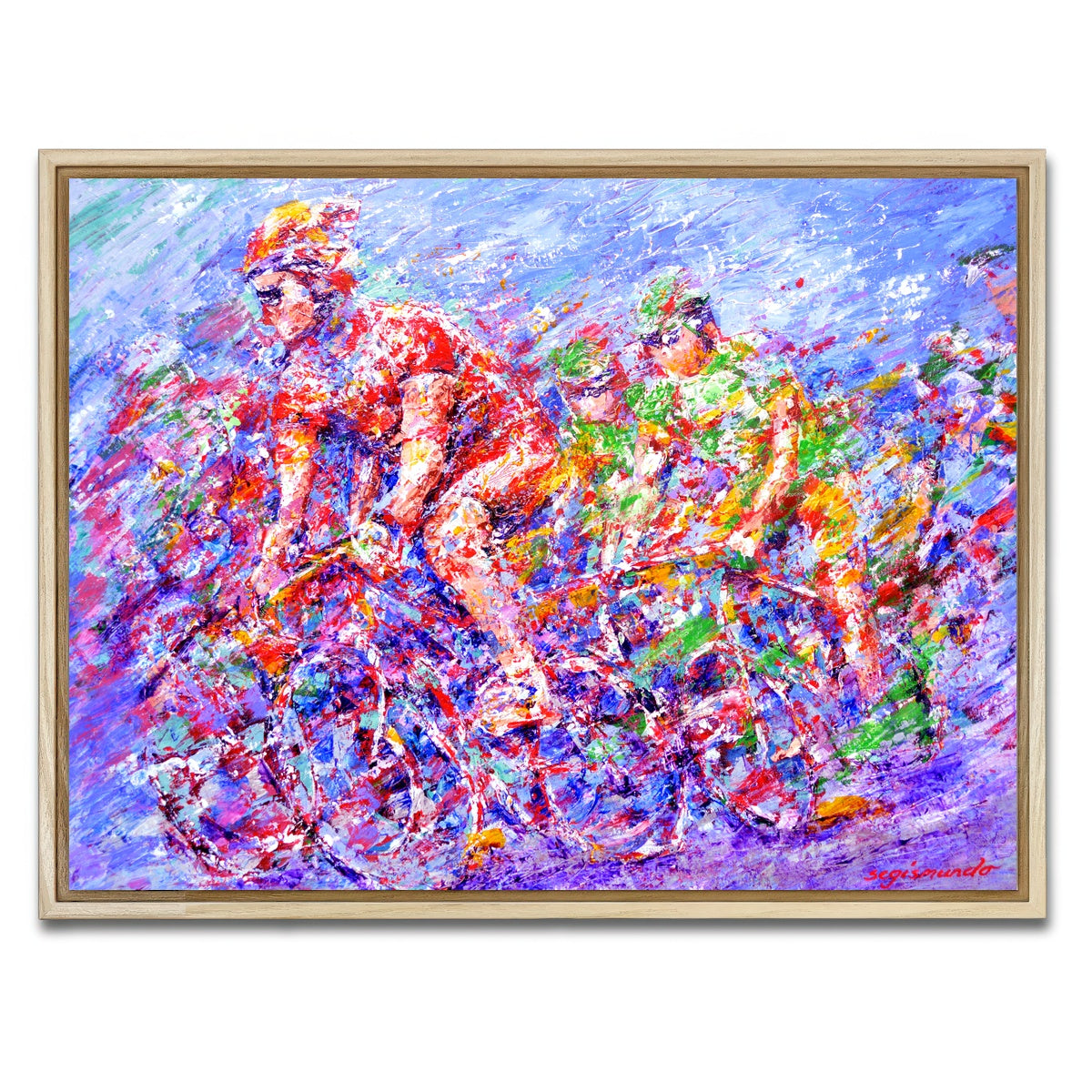 AUTO-MOCKUP WHITE | tour de georgia | 1 Piece | Natural Framed Canvas | group=4x3