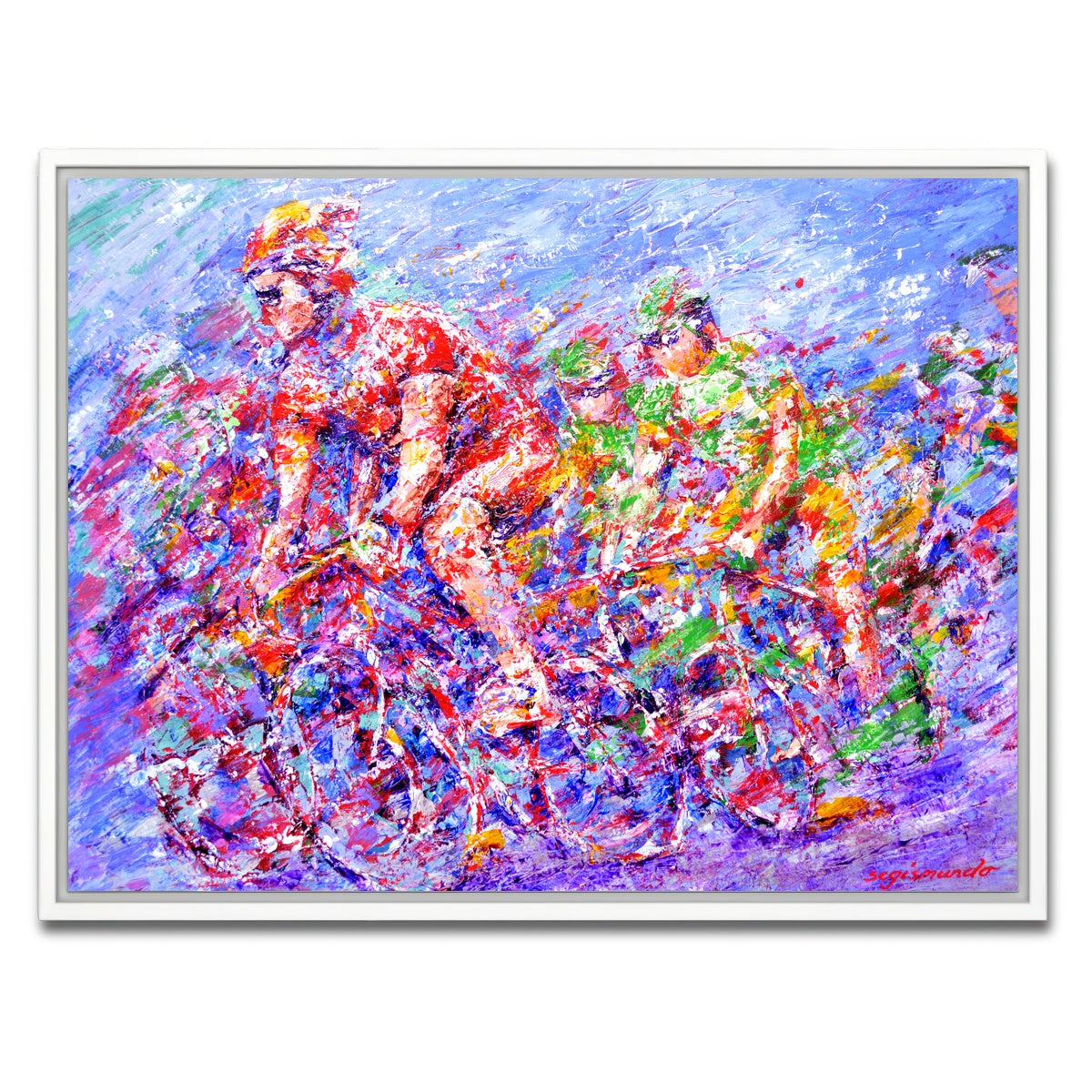 AUTO-MOCKUP WHITE | tour de georgia | 1 Piece | White Framed Canvas | group=4x3