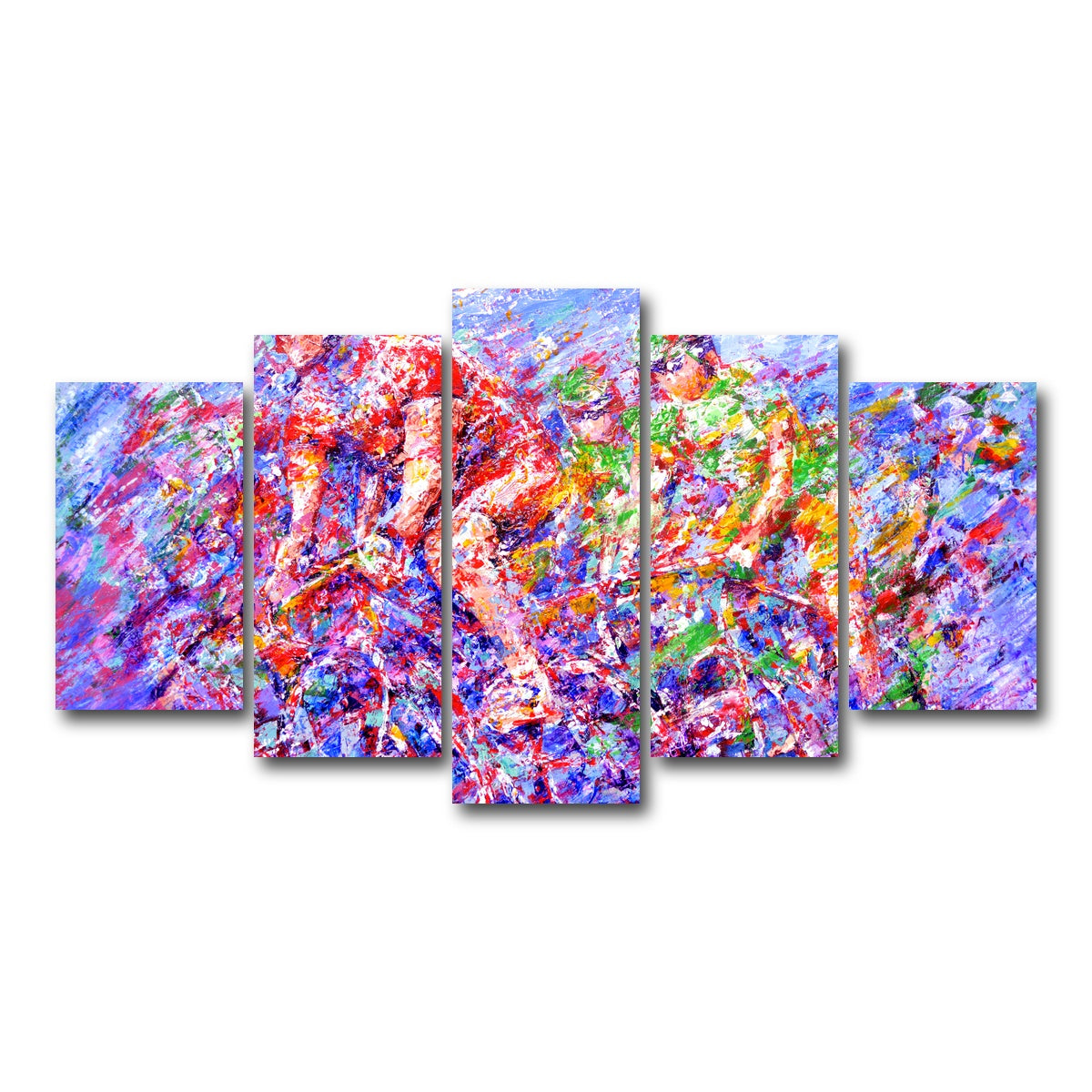 AUTO-MOCKUP WHITE | tour de georgia | 5 Piece | Gallery Wrap Canvas | group=5_normal