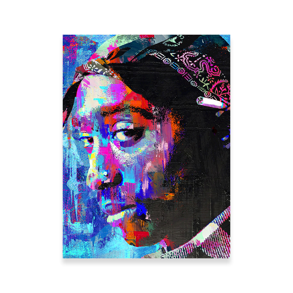 Tupac Final Wall Art
