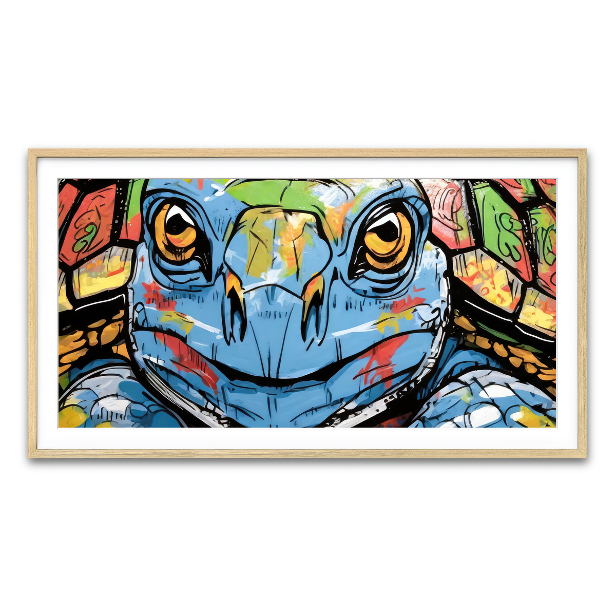 Framed Print 2x1 Natural