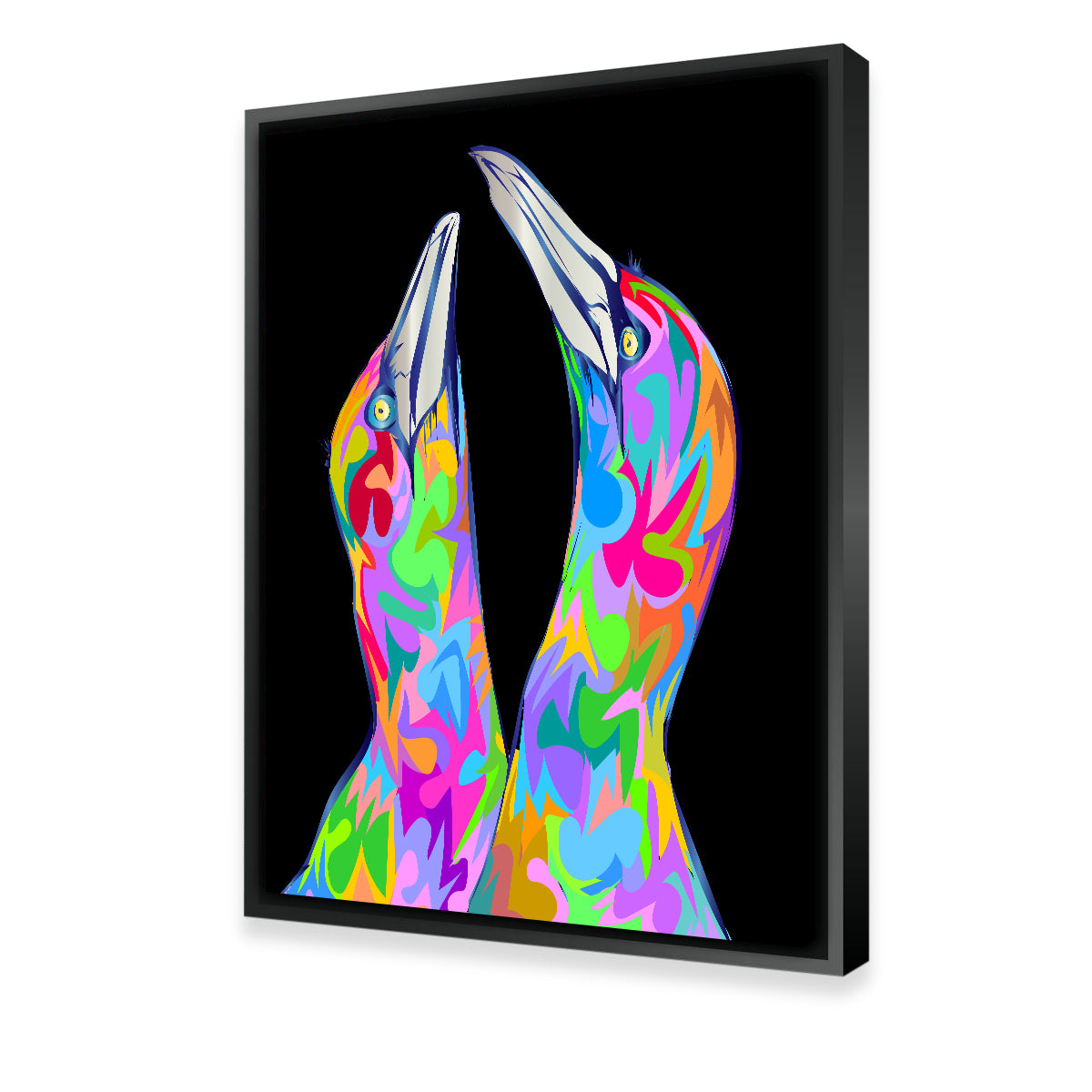 Twin Birds Wall Art