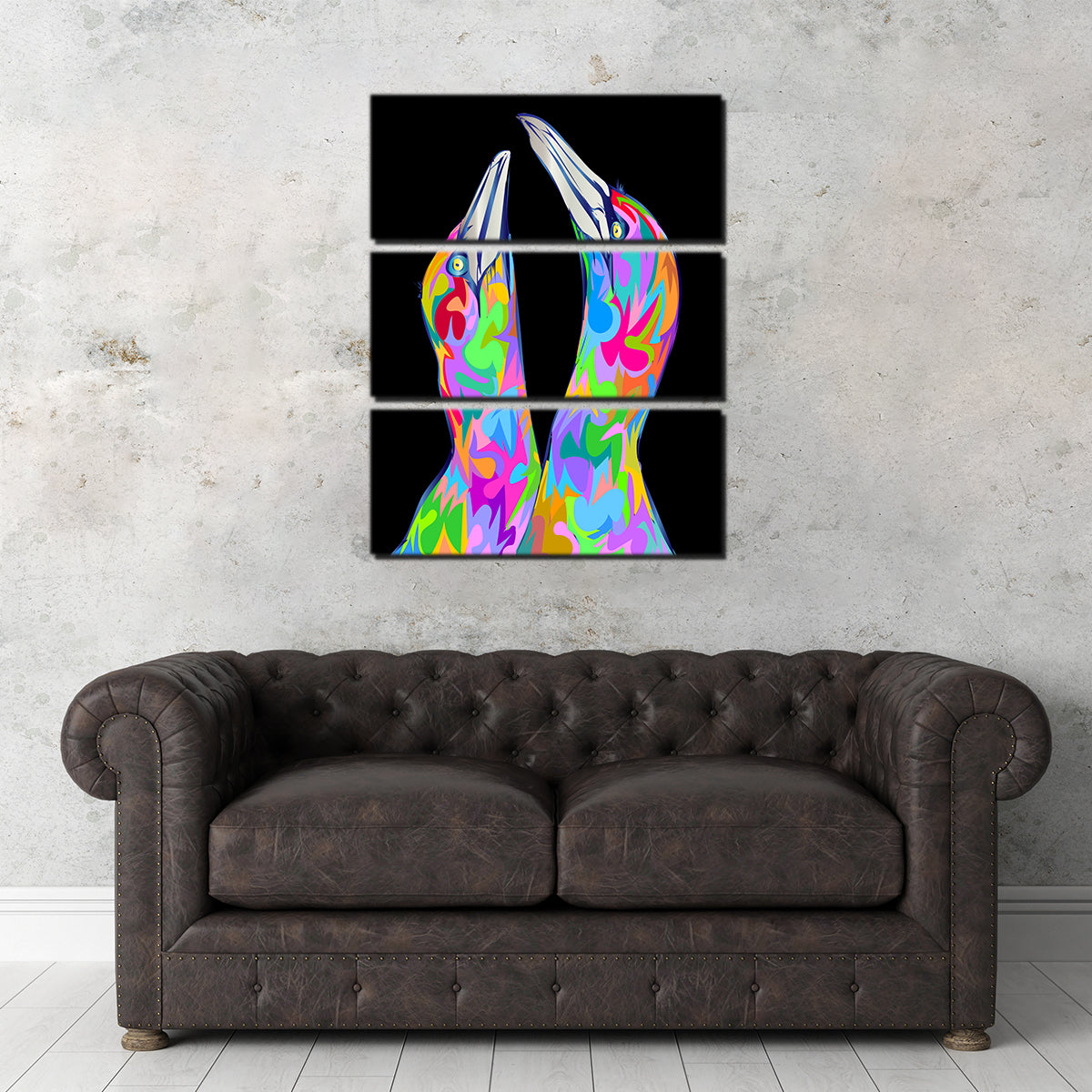 Twin Birds Wall Art