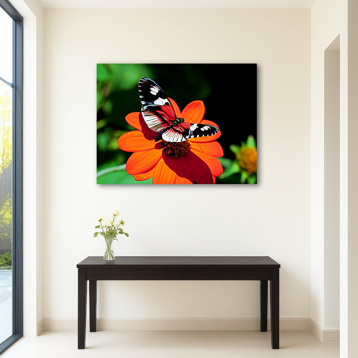 AUTO-MOCKUP ROOM | vibrant butterfly