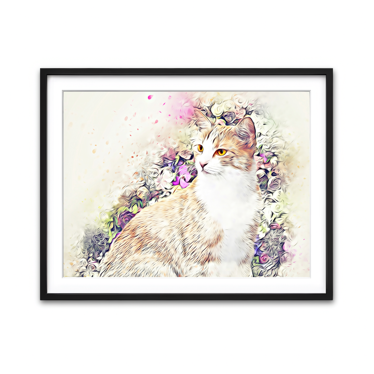 Framed Print 4x3 Black