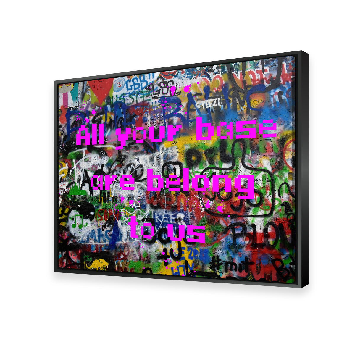 Video Game Meme Wall Art