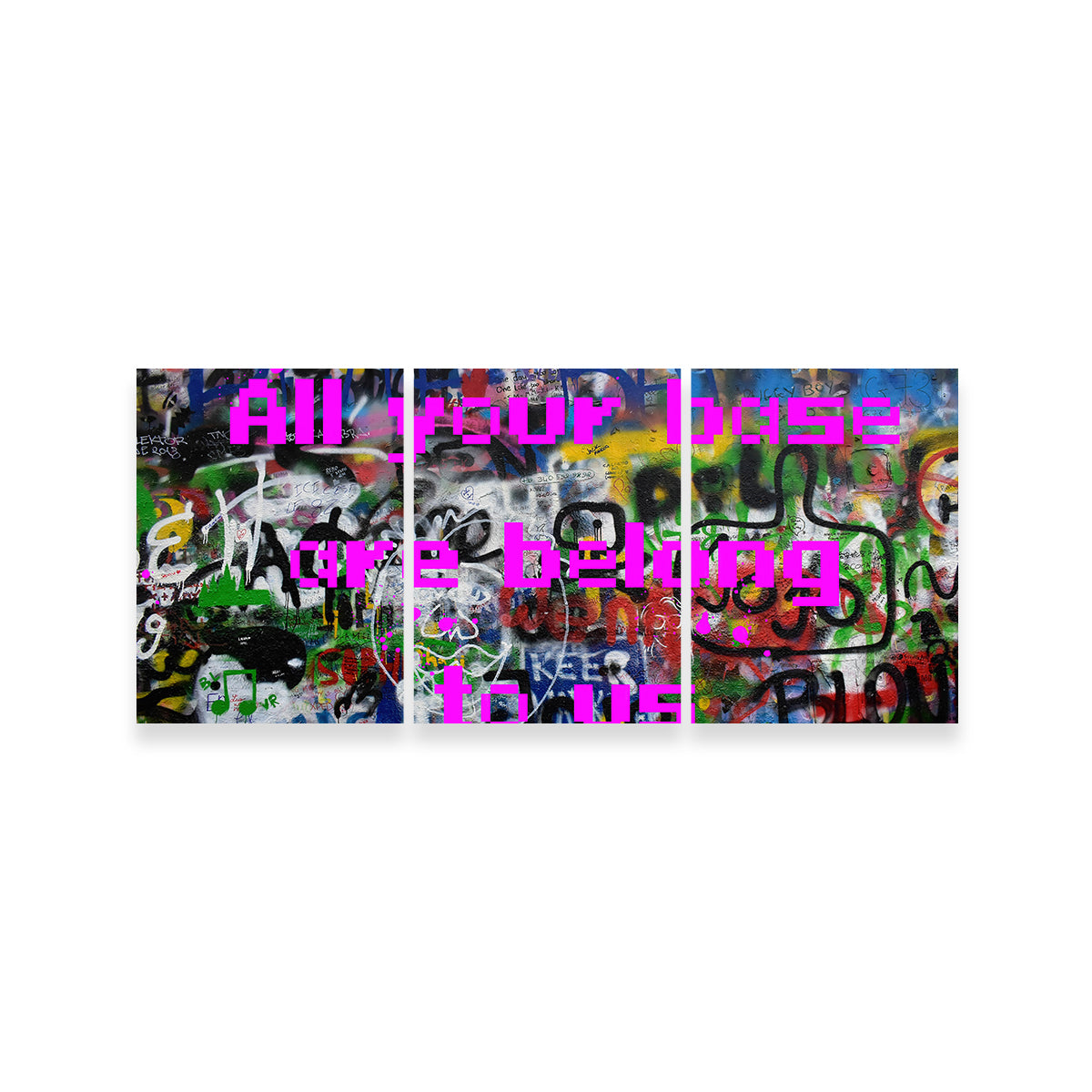 Video Game Meme Wall Art