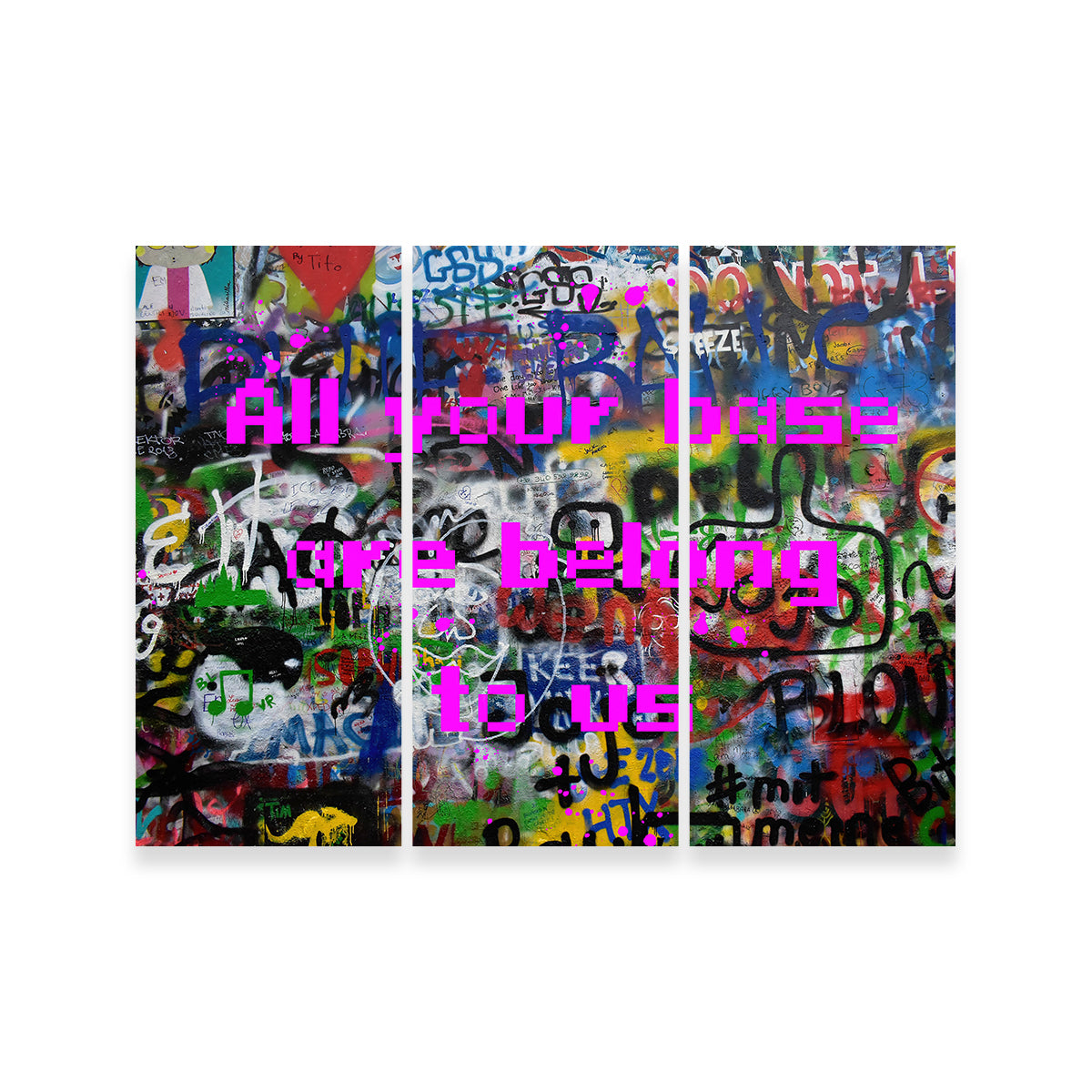 Video Game Meme Wall Art