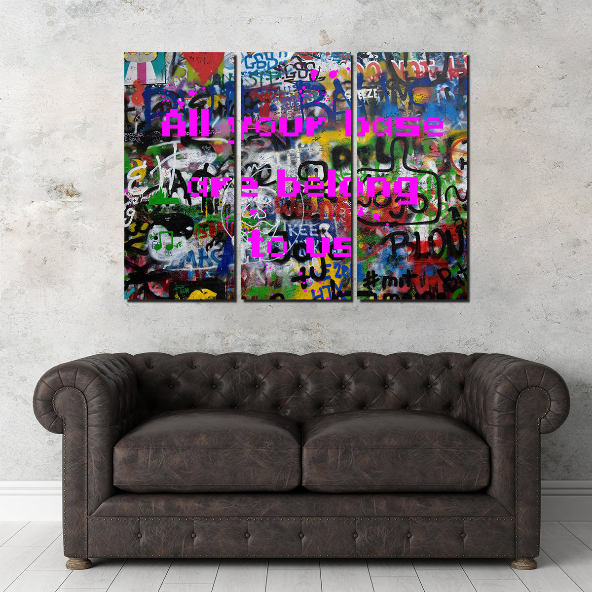 Video Game Meme Wall Art