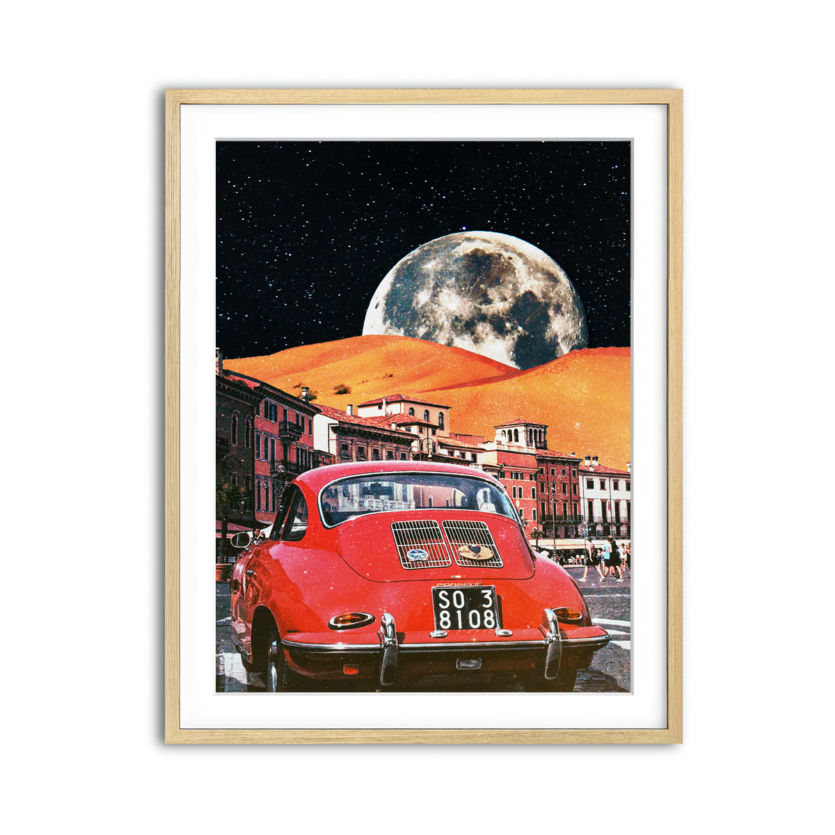 Framed Print 3x4 Natural
