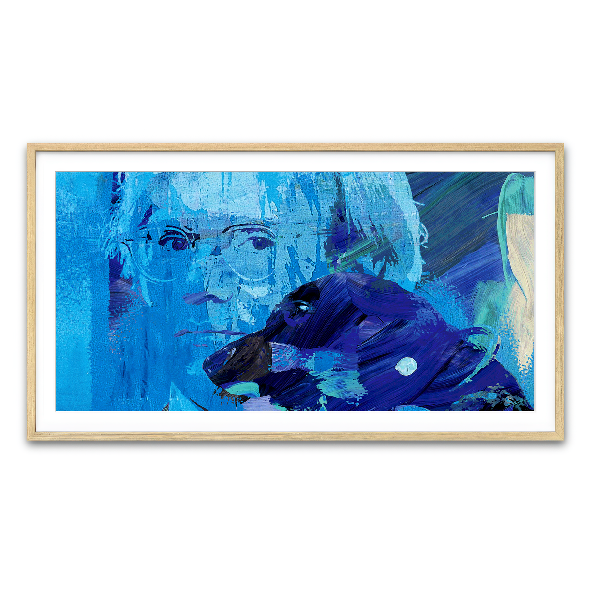 Framed Print 2x1 Natural