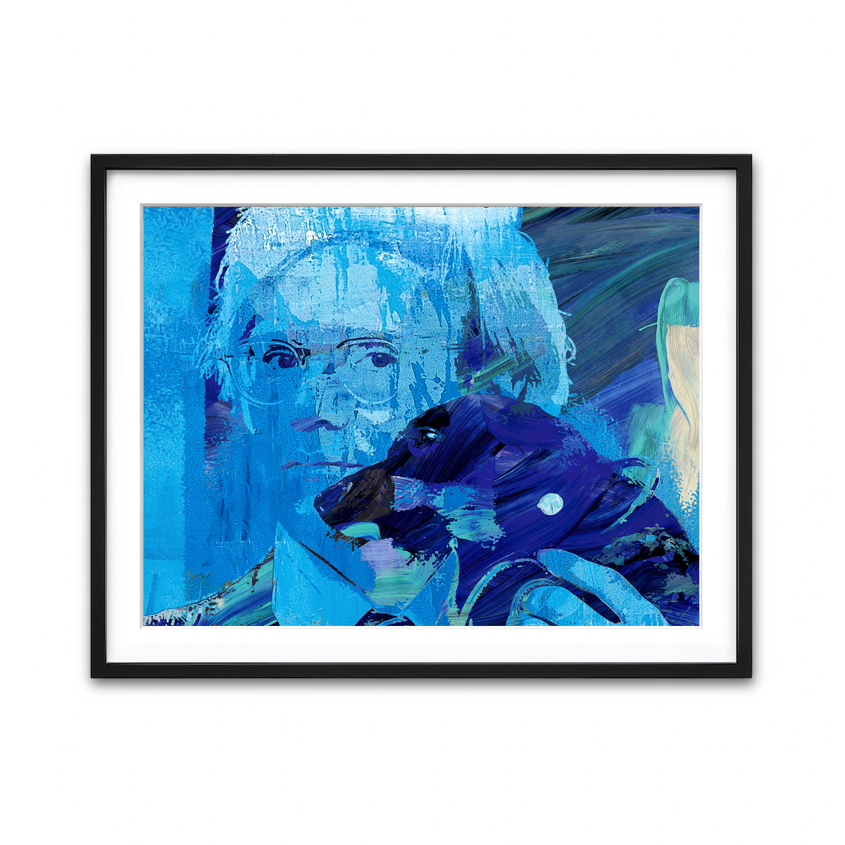 Framed Print 4x3 Black