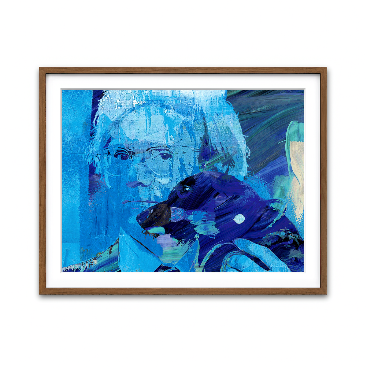 Framed Print 4x3 Walnut