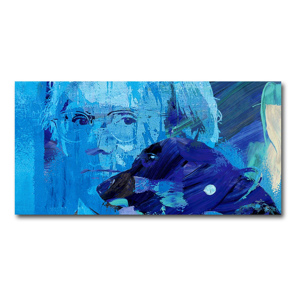 AUTO-MOCKUP WHITE | warhol and archie | 1 Piece | Gallery Wrap Canvas | group=2x1