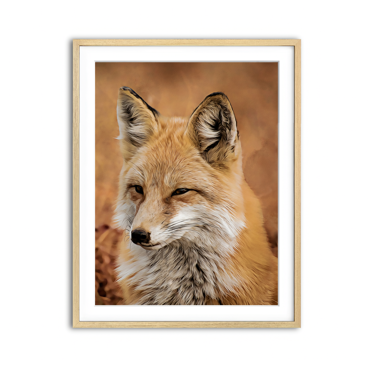 Framed Print 3x4 Natural