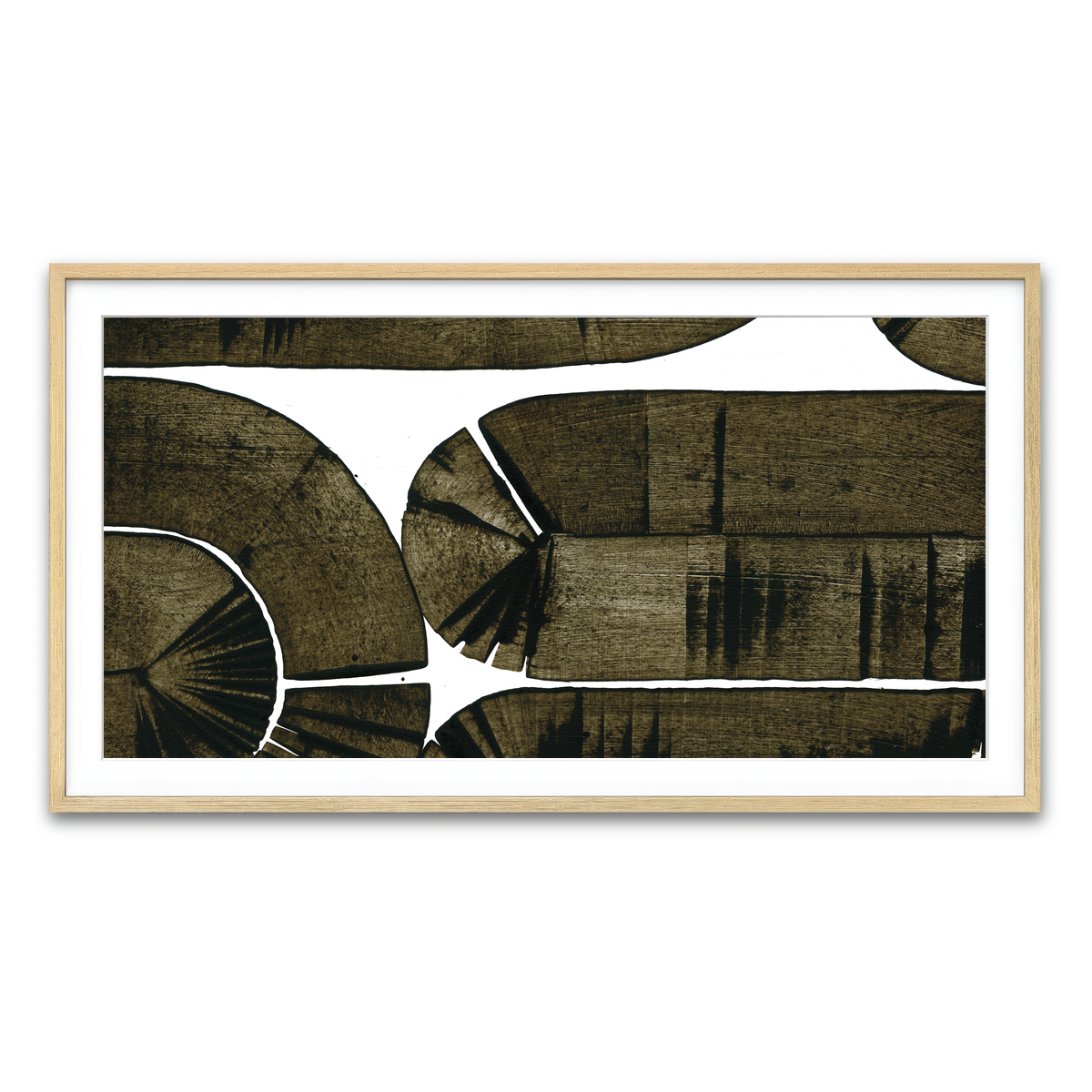 Framed Print 2x1 Natural