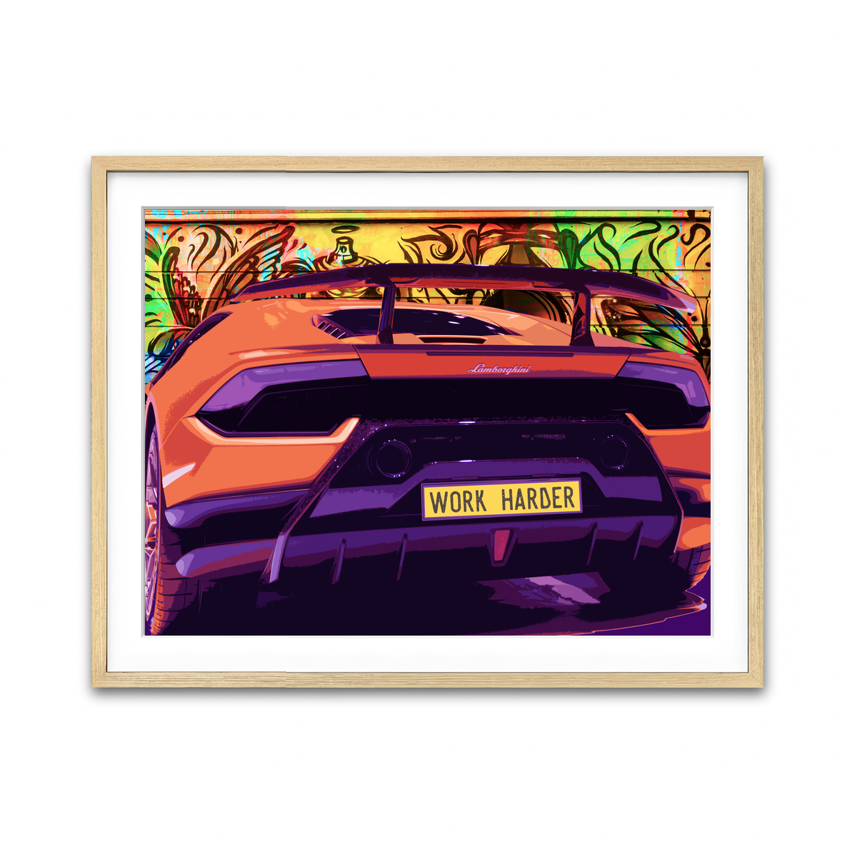 Framed Print 4x3 Natural