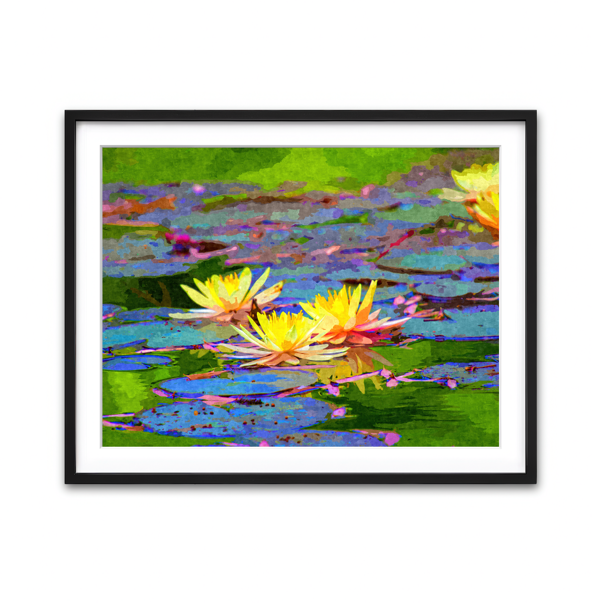 Framed Print 4x3 Black