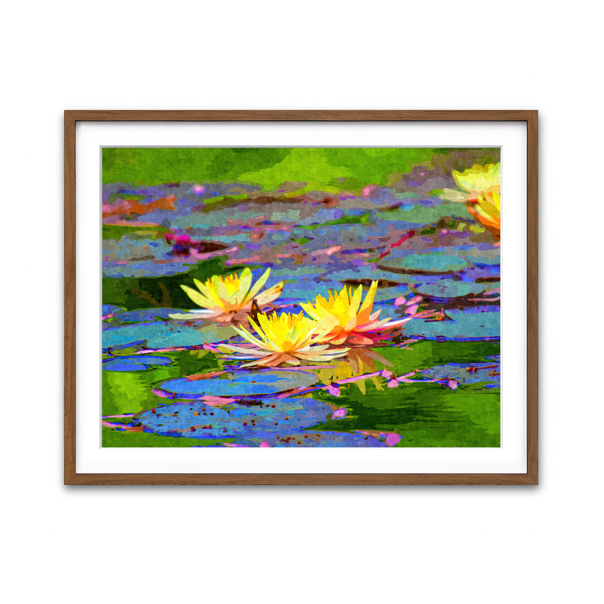 Framed Print 4x3 Walnut