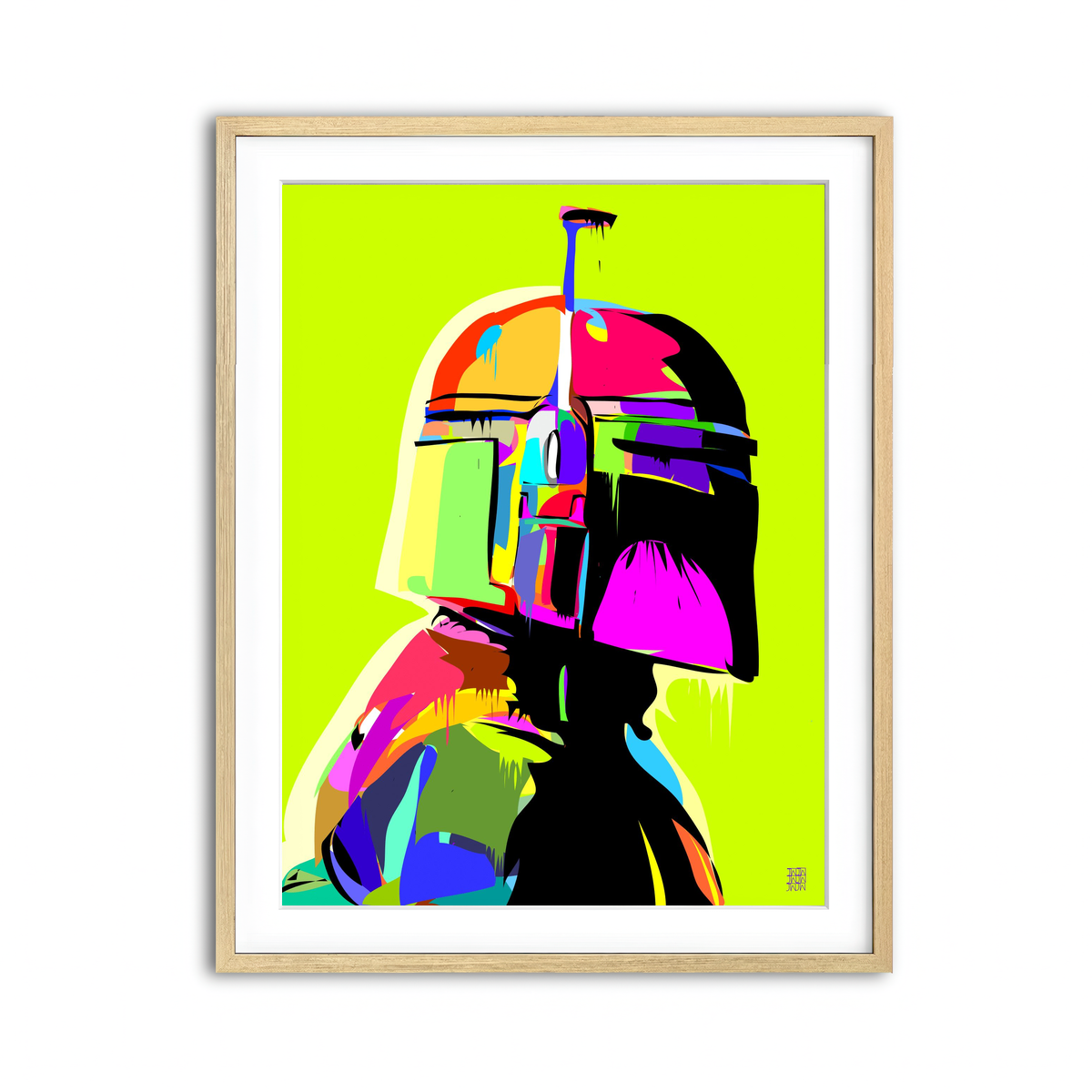 Framed Print 3x4 Natural