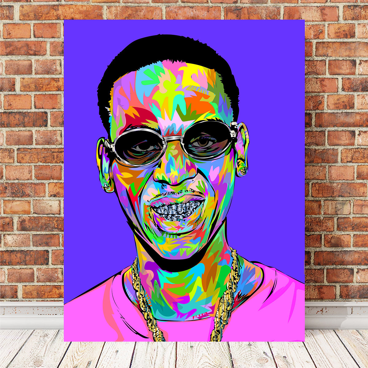 Young Dolph Rip Wall Art