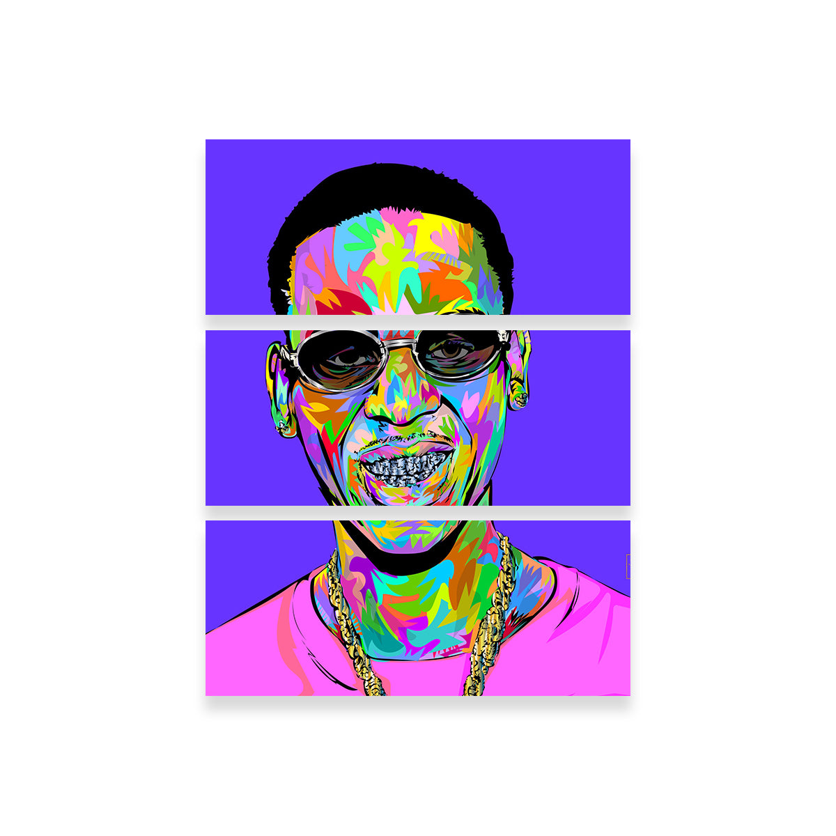 Young Dolph Rip Wall Art