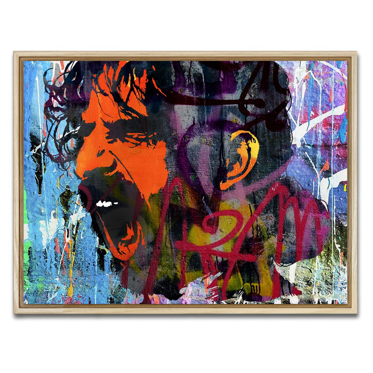 AUTO-MOCKUP WHITE | zappa | 1 Piece | Natural Framed Canvas | group=4x3