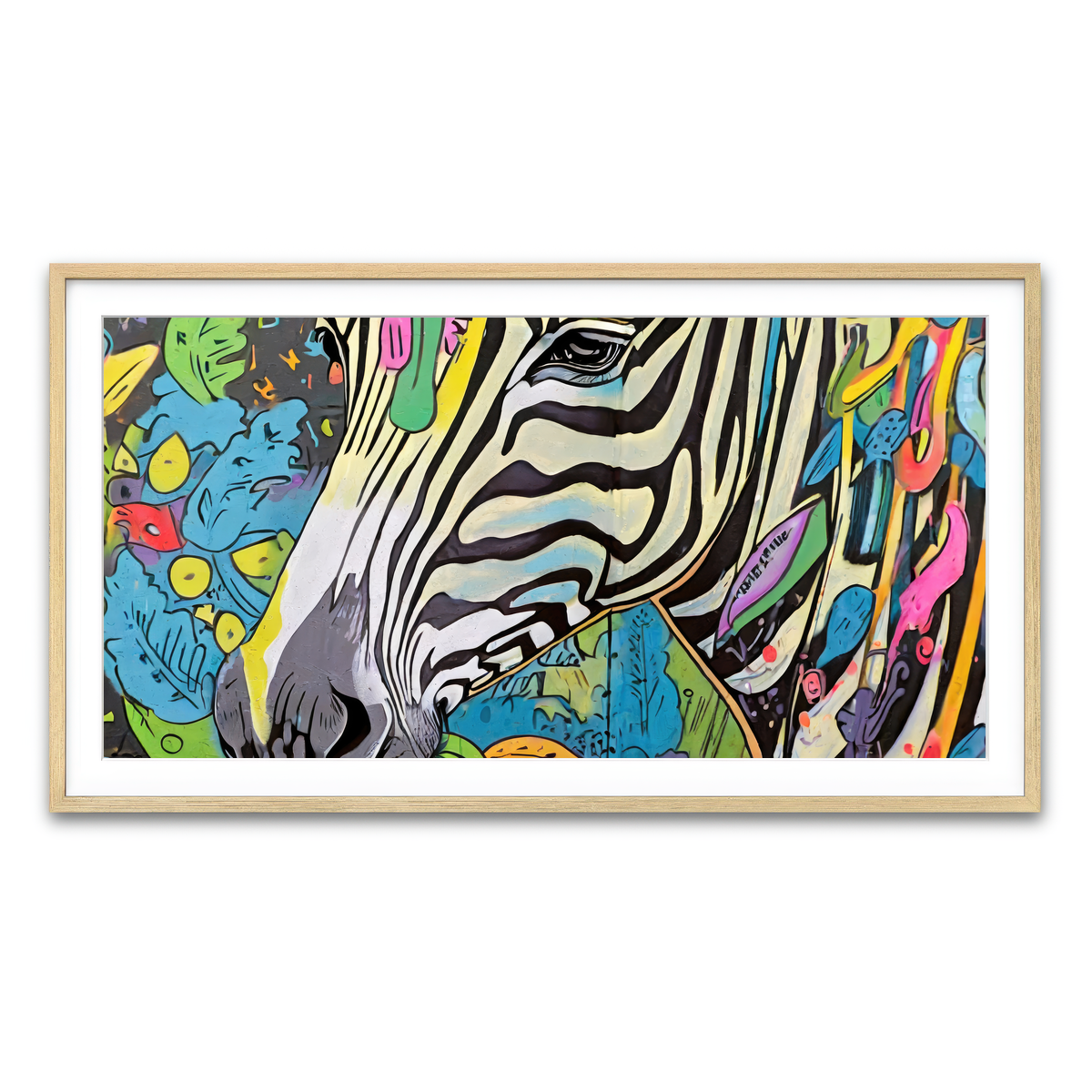 Framed Print 2x1 Natural