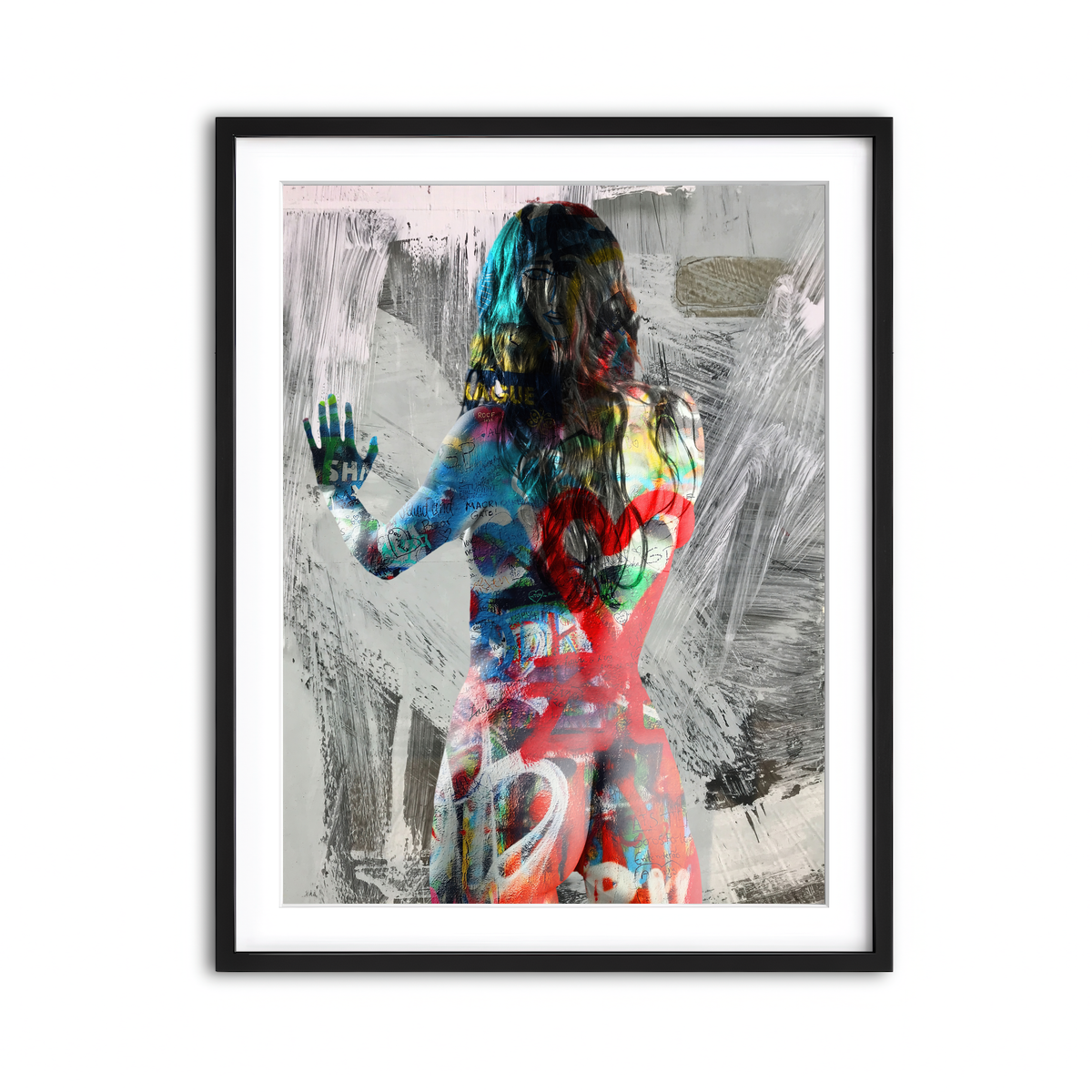 Framed Print 3x4 Black