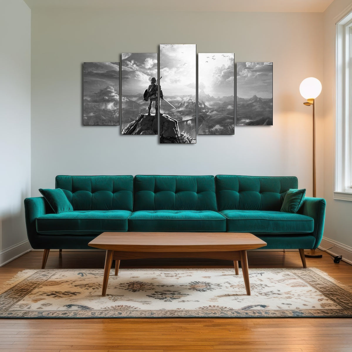 AUTO-MOCKUP ROOM | zelda grayscale