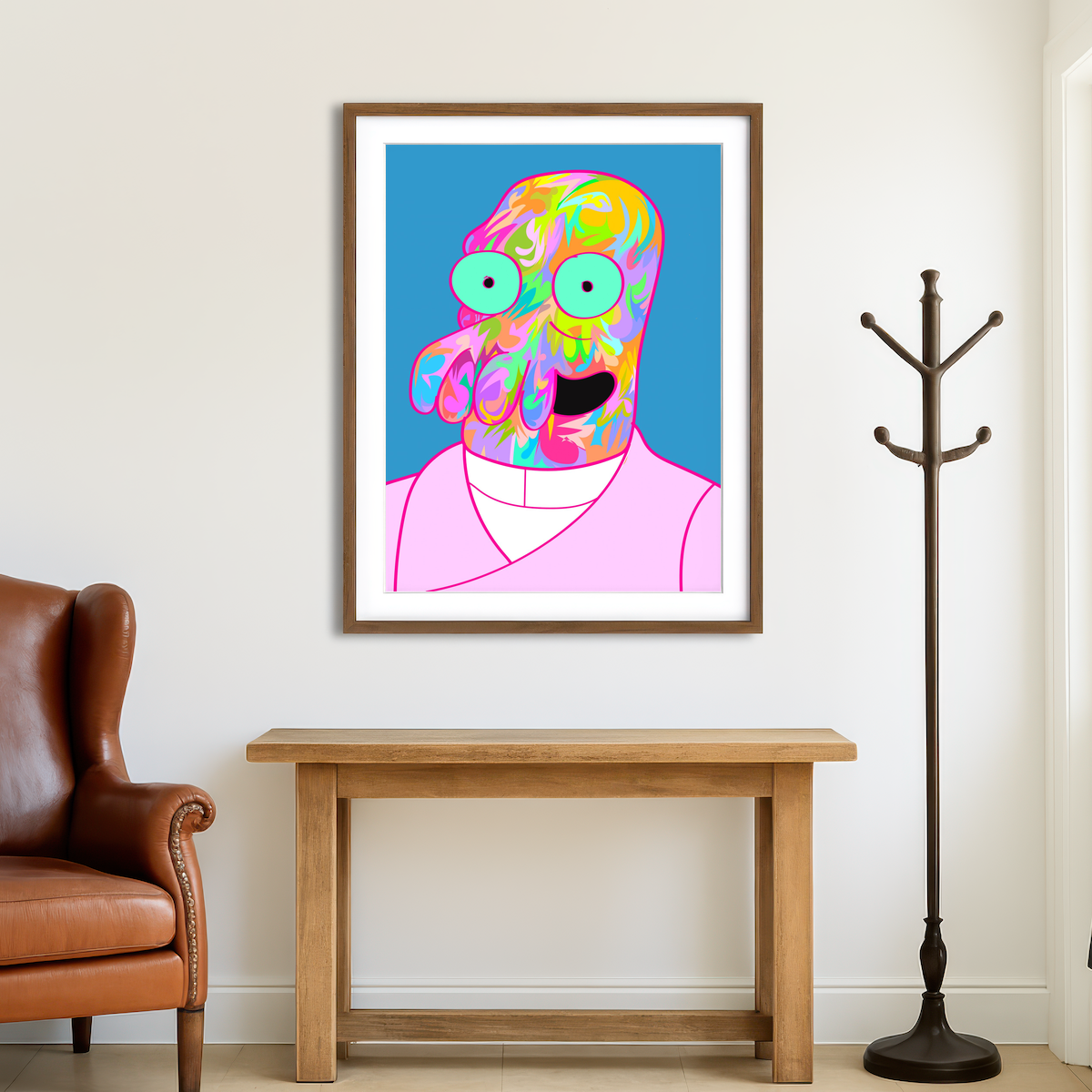 AUTO-MOCKUP ROOM | Zoidberg Wall Art