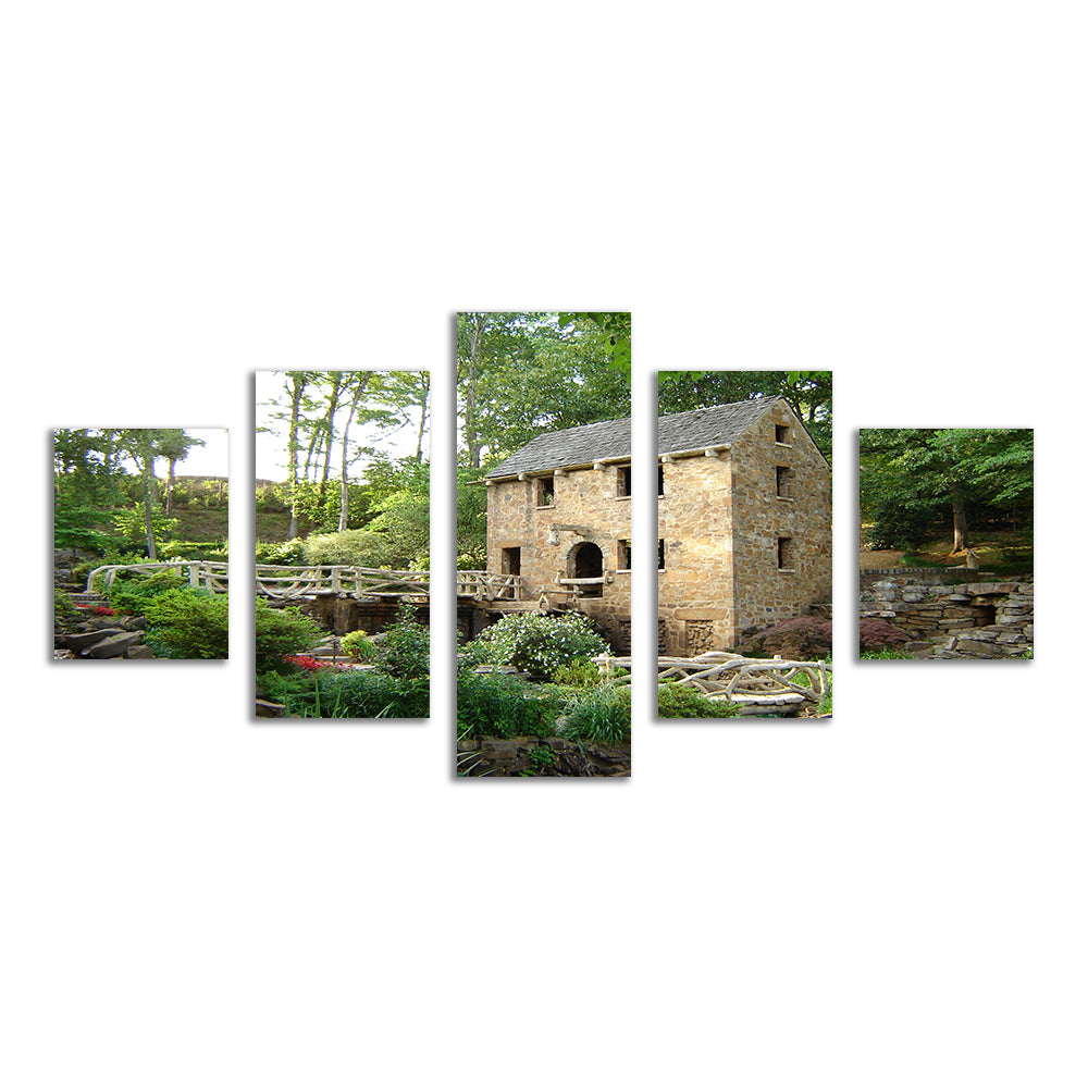 Old Mill Canvas Wall Art