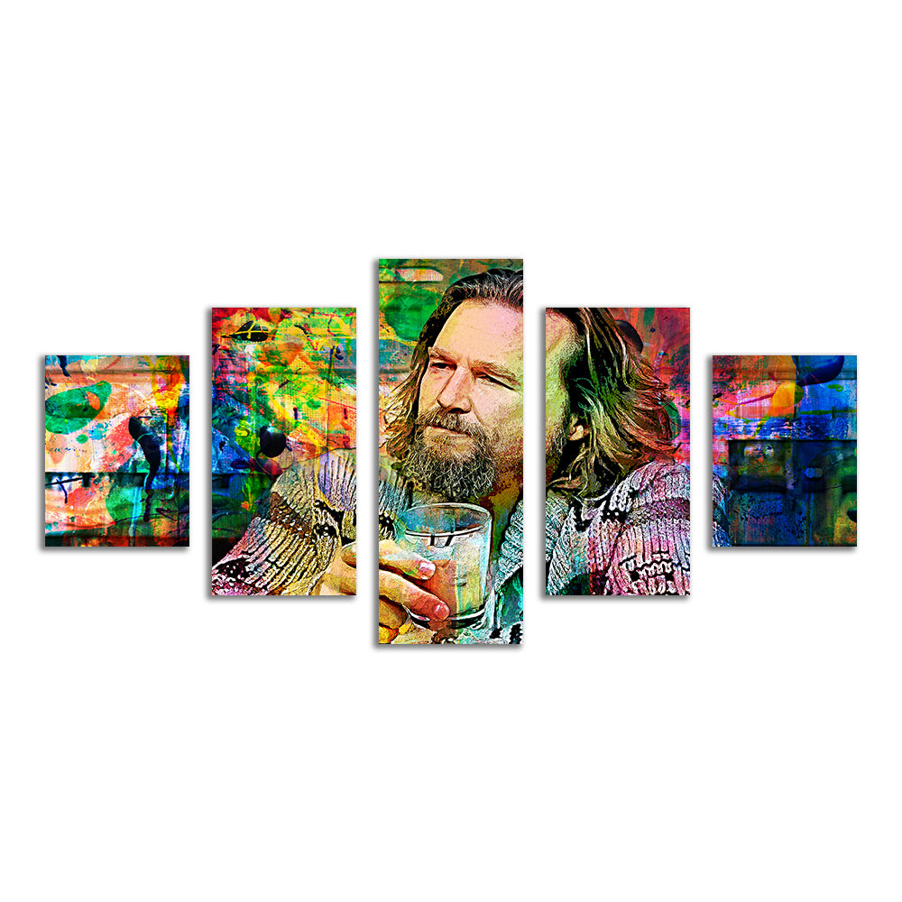 The Dude All Colors Wall Art