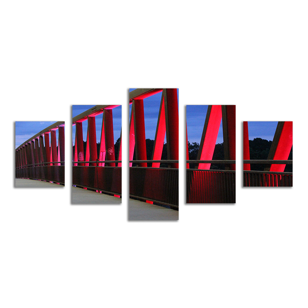 Two Rivers Park Bridge Wall Art