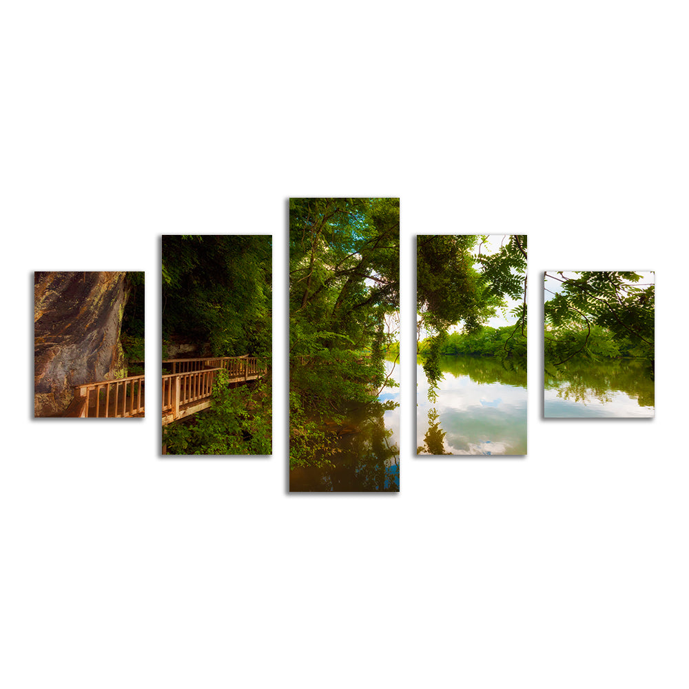 Ijam Nature Park Boardwalk Wall Art