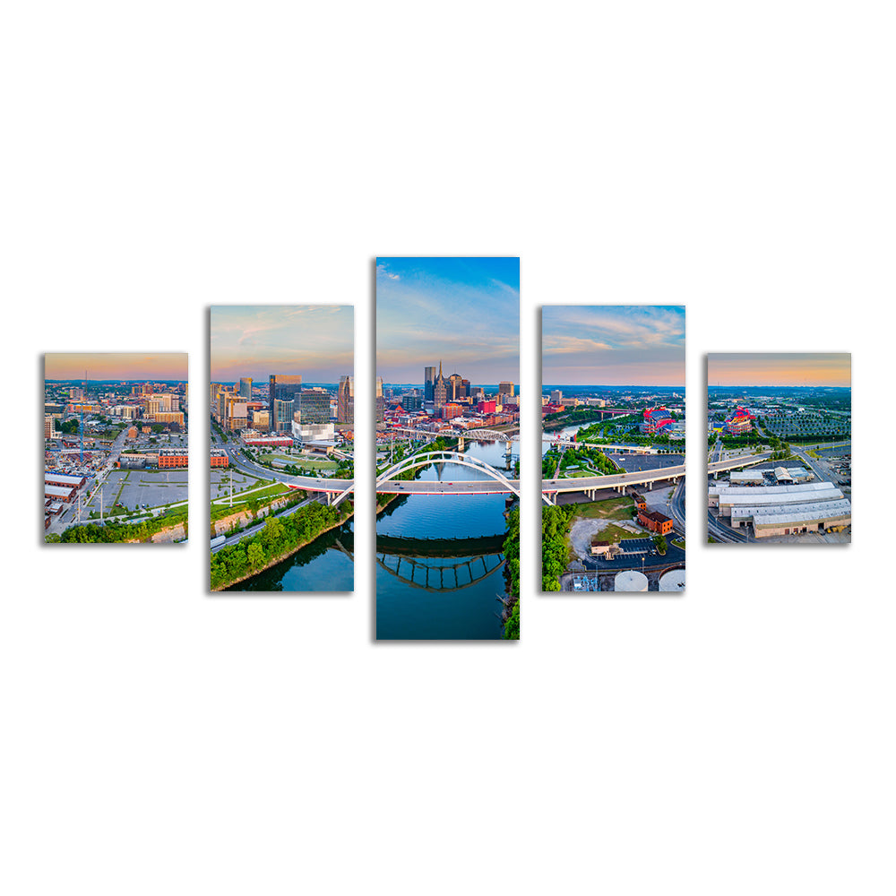 Nashville Aerial Wall Art