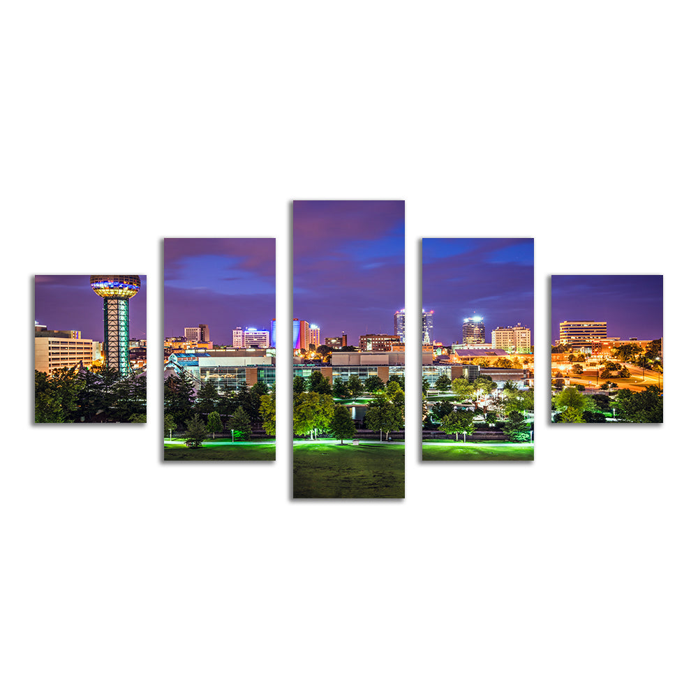 Knoxville Downtown Wall Art