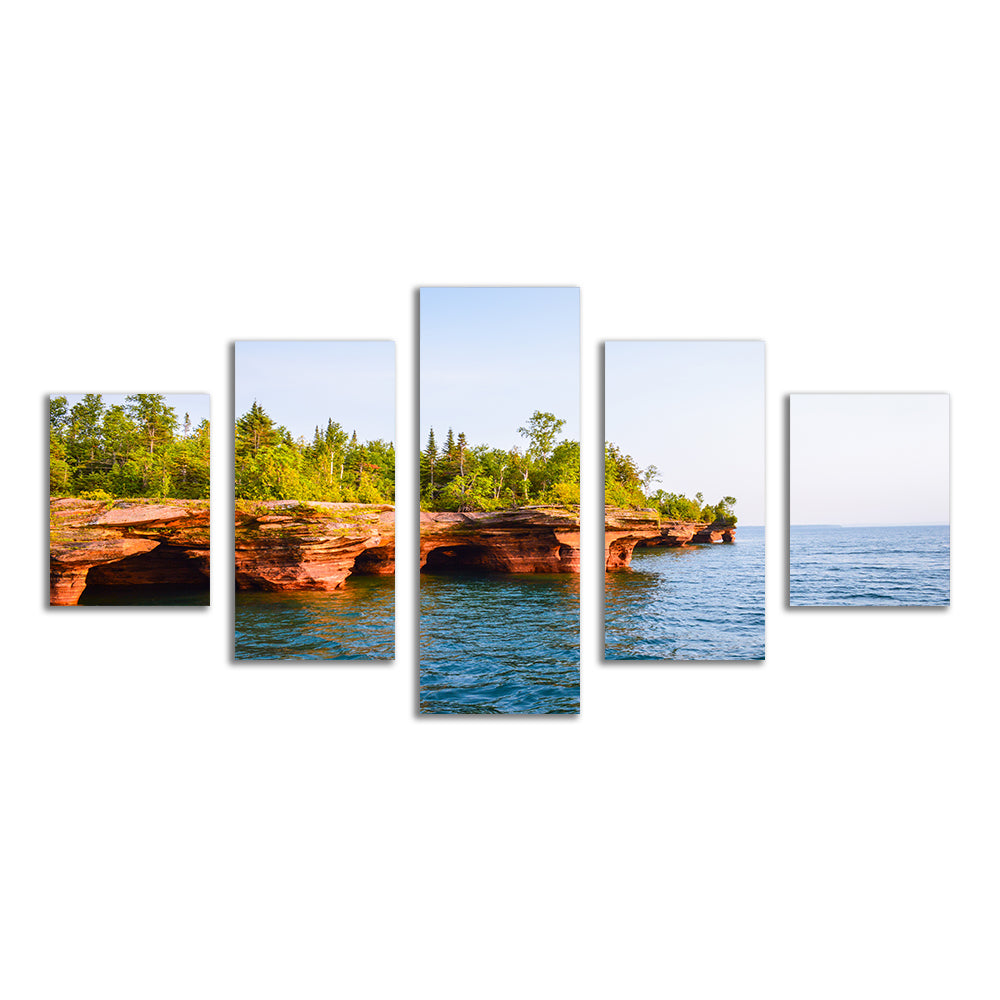 Sea Caves Apostle Islands Wall Art